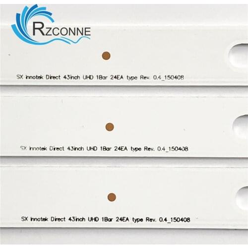 LED Backlight strip 8 lamp For LG Innotek 16Y 43inch FHD_LED LH604V 43LH60_FHD_A EAV63452303 HC430DGN 43UF6400 43uf640v