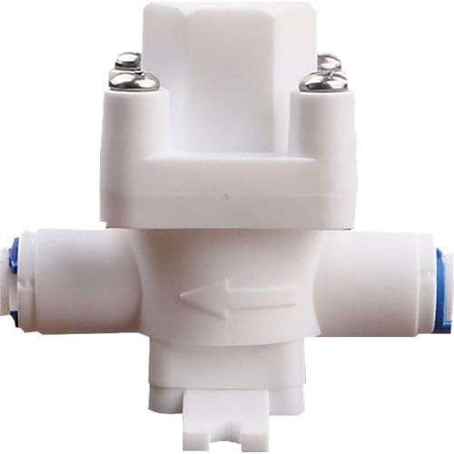 6.5mm Tube Quick Fitting Connect Reducing Valve, Water Purifier Regulator Valve Adjustable Pressure Regulator for Water Purifier