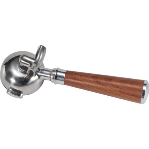 58MM Coffee Machine Coffee Machine Bottomless Filter Holder Portafilter for Rocket Expobar Double Mouth 61 Universal