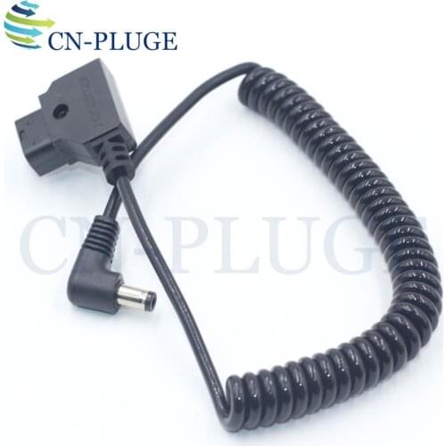 Built-in protective plate D-Tap Male to DC 5.5x2.5mm Cable for DSLR Rig Power V-Mount Anton,12V dc monitor power cord