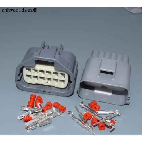 Worldgolden 12 Pin 2.2mm male female Automotive Connector Electrical Wiring Female Plug 7283-8722-30 MG640711-5