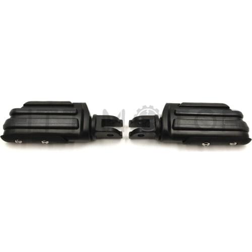 Aftermarket free shipping motorcycle parts Black Rubber Pilot footpeg footrest For Harley 2018-2019 Breakout FXBR/ 114 FXBRS