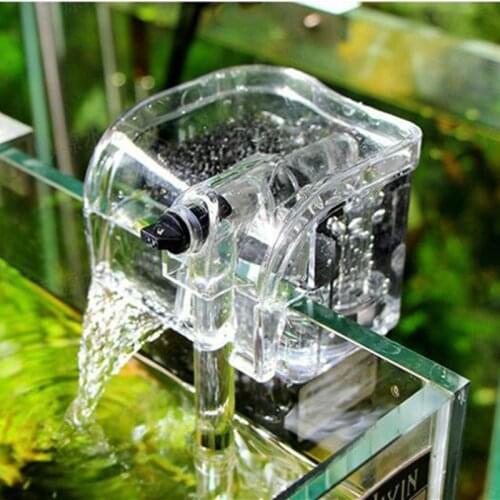 220V Hanging External Aquarium Filter Water Oxygen Circulation Pump 3 in 1 Aquarium Waterfall Filter Pump For Fish Turtle Tank