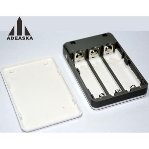 2x3x 18650 USB Mobile Power Bank Battery Charger Box Case DIY Kit For MP3 iPhone Drop Shipping