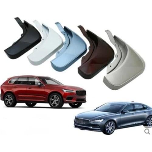 For Volvo XC60 2018 2019 2020 2021 2022 Front Rear Car Mud Flaps 4PCS Mudflaps Splash Guards Mud Mudguards Accessories JB