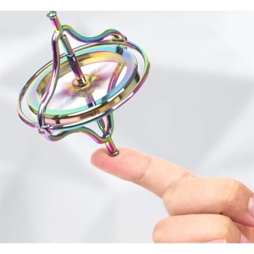 Colorful Metal Zinc Alloy Fidget Spinner Mute Whirling Hollow Out Hand Spinner fingertip Gyro Stress Relief Fidget Toys For Kids