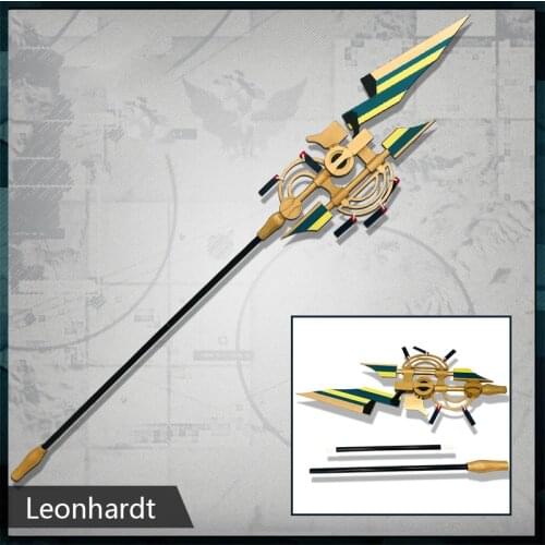 Hot Game Arknights Leonhardt Wand Prop Cosplay Replica Weapon Halloween Carnival Custom Hand Made Prop