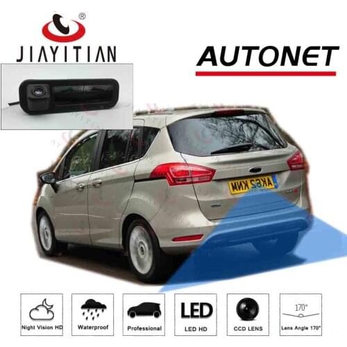 JIAYITIAN Car Trunk Handle Camera For Ford B-Max Bmax 2012 2013 2014 2015 2016 2017 CCD backup camera rear view Parking Camera