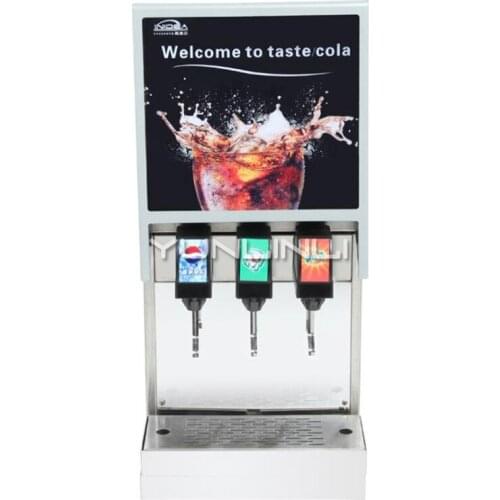 Commercial Juice Dispenser Ice Cold Stainless Steel Three-valve Adjustable Carbonated Beverage Slush Machine IKLJ-3B3