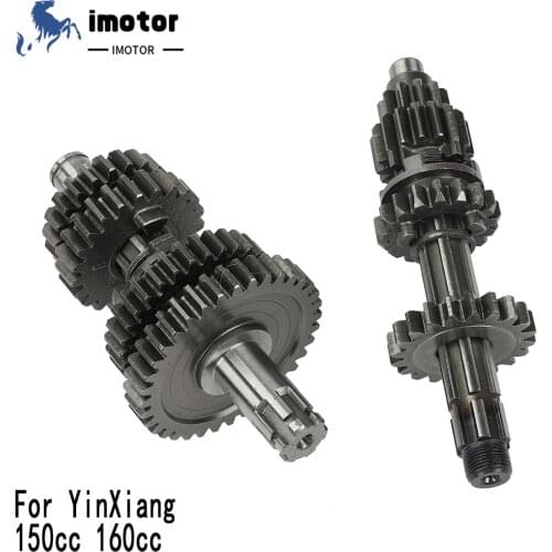 YX150 YX160 Transmission Gear Box Main Counter Shaft Kit For YinXiang YX 150 160cc Engine Dirt Pit Bike BSE KAYO SSR