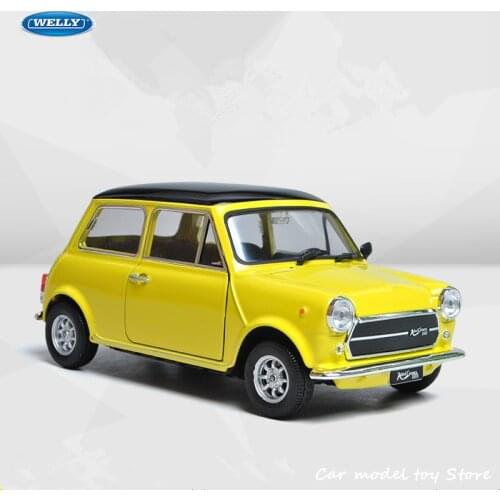 WELLY 1:24 MINI COOPER 1300 Car sports car simulation alloy car model crafts decoration collection toy tools gift
