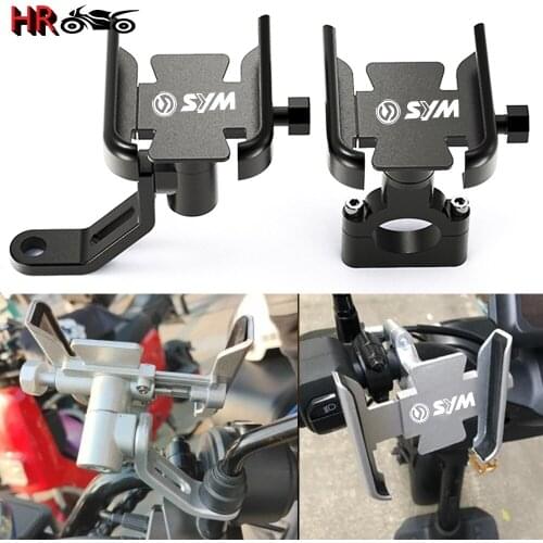Motorcycle Mobile Phone Holder For SYM CRUISYM 125 180 300 GTS 250i 300i Maxsym 400 600 jet 14 Handlebar Phone GPS Stand Bracket
