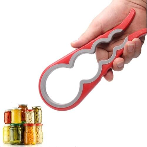 Jar Opener, Easy Grip Bottle Opener Twist Off Lid Quick Opening Cooking Everyday Use for Weak Hands and Arthritic