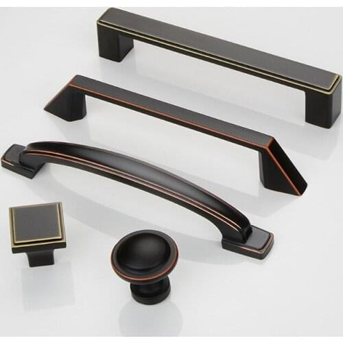 Simple Wardrobe Drawer Pull Handles for Furniture Cabinet Knob Kitchen Handles Drawer Knobs Cabinet Pulls Cupboard Handles Knobs