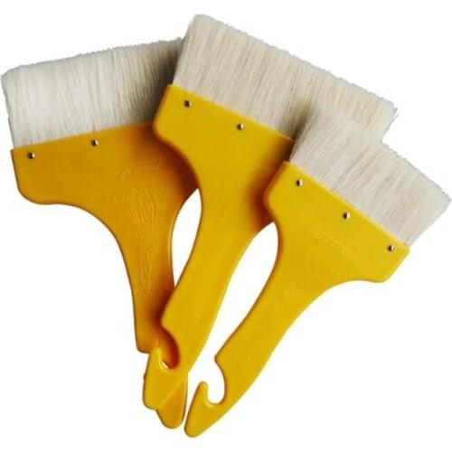 3-5 inch Profesional oil painting brushes Reusable goat hair barbecue brush dust cleaner wall Decor painter art drawing tools