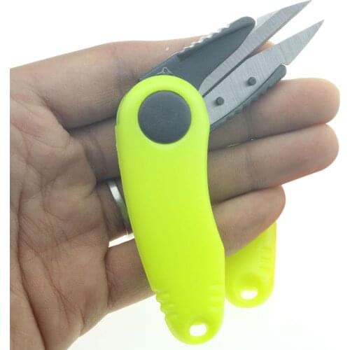Fishing Scissors Carp Fishing Accessories Thread Cutters Foldable Fishing Line Cut Clipper Portable Tool Tackle Gear