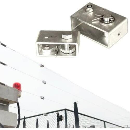 50PCS Aluminum Alloy Tightener Electric Fence Tightening Device Tension-Type Electronic Railing Front-End Accessories