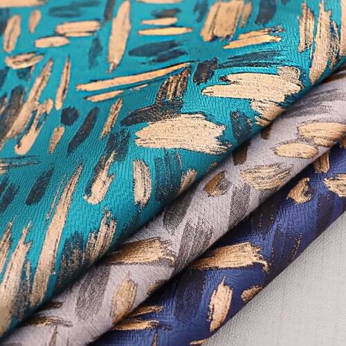 Jacquard dress fabric ladies suit fabric skirt clothing fabrics sewing material for light luxury dresses and cushion cover