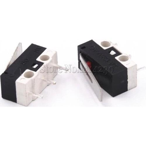10Pcs Limit Switch Push Button Switch 1A 125V AC Mouse Switch 3Pins Micro Switch