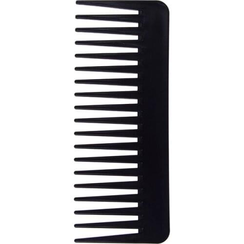 19 Teeth Wide Tooth Comb Durable Heat-resistant Large Wide Combs Tooth Scalp Massage Comb Hair Styling Tool