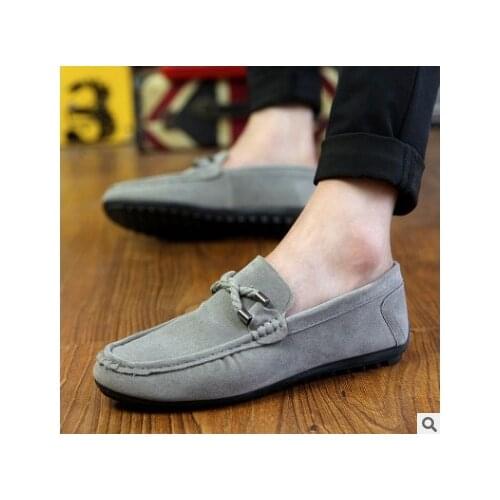 2017 Hot mens Casual Shoes mens canvas shoes for men shoes men fashion Flats Leather brand fashion suede Zapatos de hombre 36-44