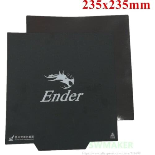 235x235mm Creality Ender-3 CR-20 3D printer Upgrade flexible magnet Build Surface Plate Heated Bed parts