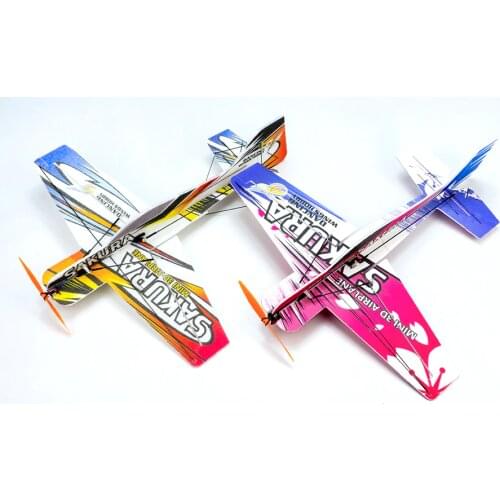 Mini RC Airplane 3D Aerobatic Flying Aircraft EPP/PP Foam Glider Toy Planes Wingspan 451mm DIY Model Aeroplane Unassembled KIT
