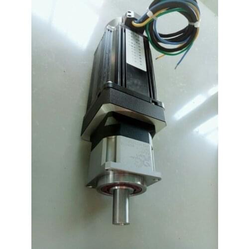 High torque 24V 400W Brushless dc servo motor with encoder with planetary reducer 1:8