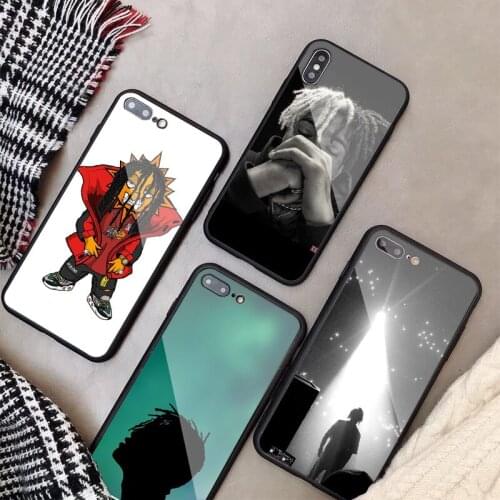 Chief keef Tempered Glass Phone Case For iphone 12 11 Pro Max 5 6 7 8 PLUS X XS XR XSMax Shell