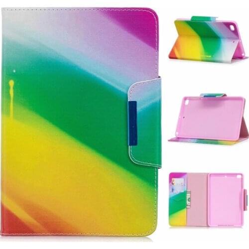 Case For Apple iPad Mini 4 Cartoon PU Leather Stand Case For Coque iPad Mini 4 Tablet Cover Case For Apple iPad Mini 4 Shell