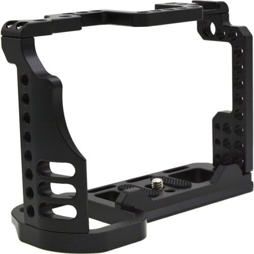 Aluminum Alloy Camera Cage Video Stabilizer Mount Protective Cover Housing for SonyA7R4 Camera Accessories GK99