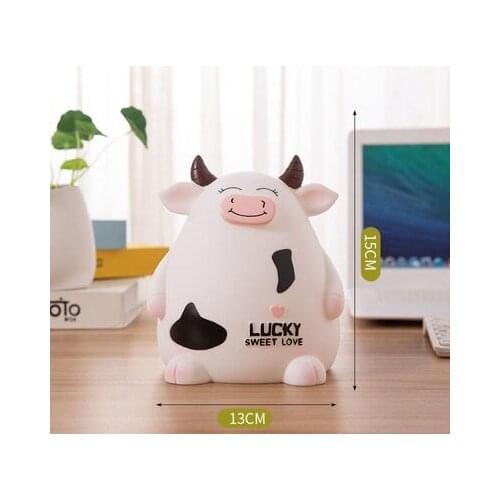 Fall proof childrens piggy bank funny cute cartoon piggy bank large piggy bank creative childrens Christmas gift