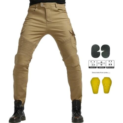 Summer Motorcycle Pants Men Denim Motorbike Jeans Touring Racing Pants Casual Straight Touring Riding Moto Jeans 7 Colour