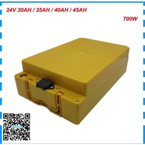 500W 24V 30AH 40AH 50AH 7S Lithium Bateria 24 V Electric Bike Ebike Batteries with 30A BMS 29.4V 5A Charger Free customs fee