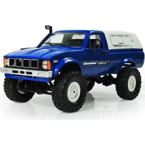 WPL C24 RC Car Remote Control Car 2.4G RC Crawler Off-road Car Buggy Moving Machine 1:16 4WD Kids Battery Powered Cars RTR KIT