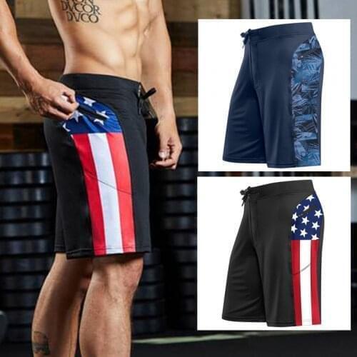 No.7,2021 New Mens Running Shorts Summer Quick Dry Board Surfing Swimming Shorts Sport Training Workout Shorts Gym Sportswear