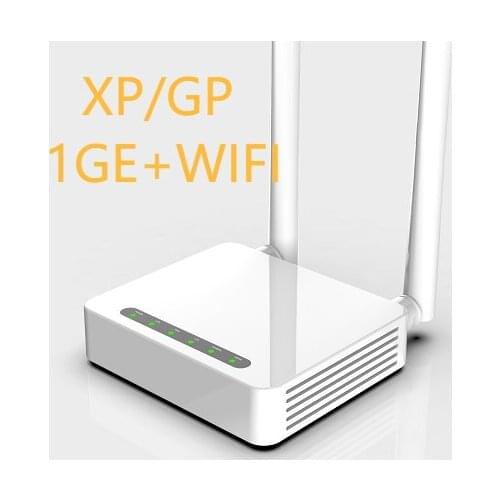 Original New Dual Band 10PCS Xpon 1ge+Wifi Ont ONU Gpon Fiber modem network router English version without power free shipping