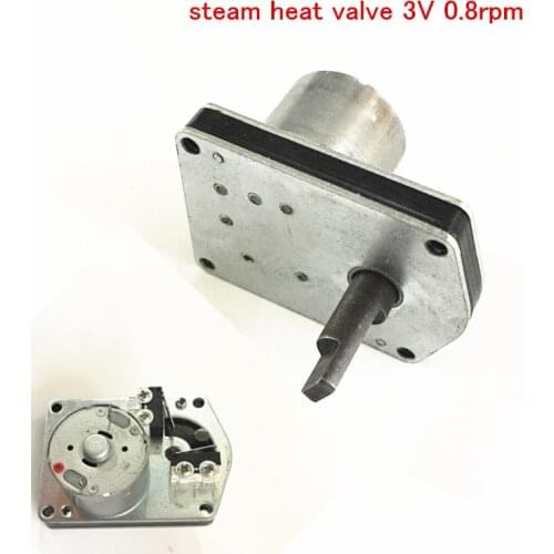 EOV steam heat valve calorimeter reduction dc gear motor,90-degree limit CW/CCW Low speed high torque Electric valve dc3V 0.8rpm