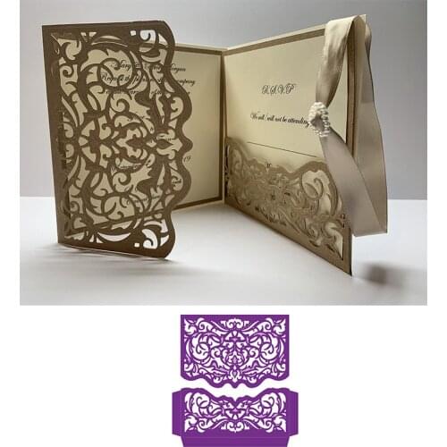 Entwined Flowers Vines Metal Cutting Dies For DIY Scrapbooking Embossing Paper Cards Making Crafts Supplies New 2019 Dies