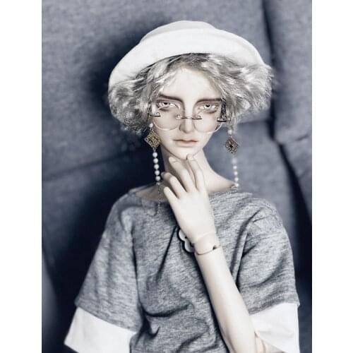 BJD caps black white pink Mini bucket hat for 1/3 1/4 1/6 BJD DD SD MSD YOSD BJD doll caps doll SD MSD doll accessories