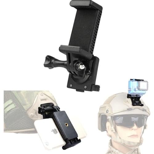 Tactical Helmet Accessories NVG Mount Base Connecter Adapter Fixed Mount for Mobile Phone Gopro Hero 1 2 3 4 Camera
