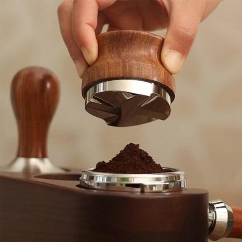 58.35MM Espresso Tamper Coffee Distribution Tool Coffee Leveler Portafilter Accessories Attachment Tamping Manual Hand Tamper