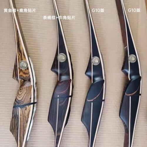 BARR Priest Traditional Long Bow With Handmade Limbs and Wood Riser 20-50lbs /Hunting Bow/ Customized Archery Bow