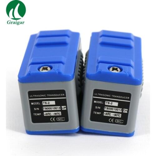 TS-2 Small Flowmeter Sensor Apply to TUF-2000H TUF-2000P Handheld Portable Flow Meter Ultrasonic Flow Transducer