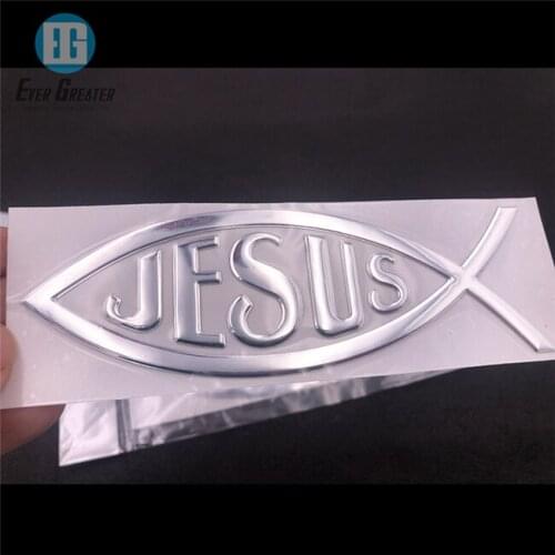 Ever Greater Round Car Emblem 3D ABS Chrome Car Logo Chrome Sticker