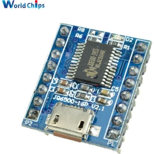 JQ6500 Voice Sound Board Module USB 3.2-5V 20ma DIP16 TTL UART MP3 Breakout Replace One to 5 Way MP3 Voice Standard