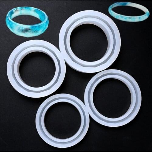 1pcs UV Resin Jewelry Liquid Silicone Mold - shaped Surface Bracelet Resin Bracelet Jewelry Mold Resin Molds For Jewelry