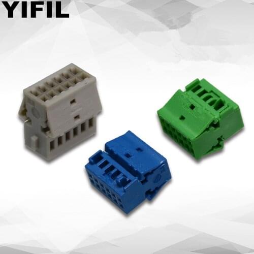 12 Pin/Way AMP/TE Auto Reversing Image Bluetooth Plug/Retrofit Connectors With ECU Terminals For VW Audi Car 8X0 035 447 A/B