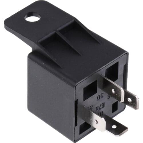12V Relay 4 PIN Car Automotive Truck 40 A 40AMP Normally Open Contact Relay