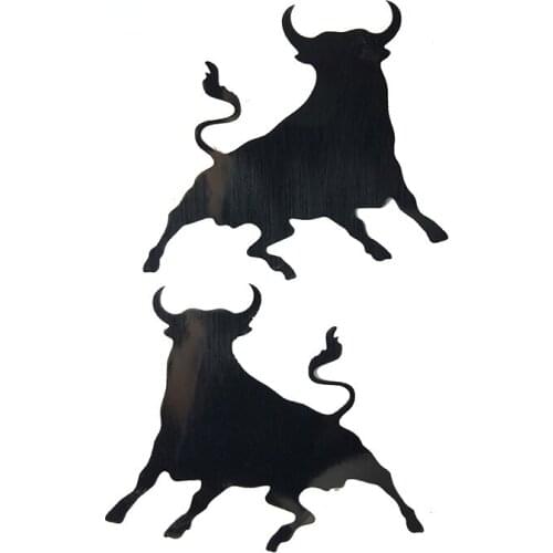 Car Stickers Decor Motorcycle Decals Spanish bull Vinyl Decorative Accessories Waterproof PVC,20cmx8cm